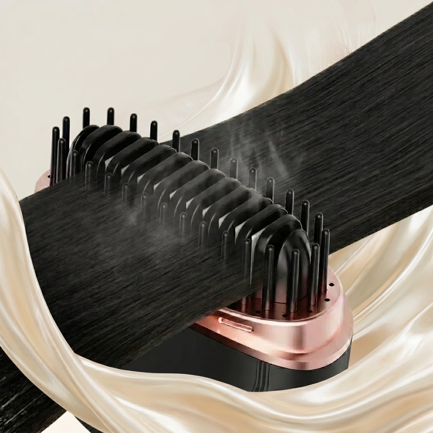 Hair Straightener Brush, Salon hair. Zero effort. Portable styling tools for women on the go
