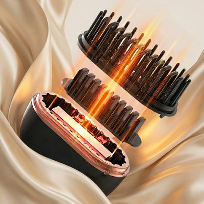 Hair Straightener Brush, Salon hair. Zero effort. Portable styling tools for women on the go